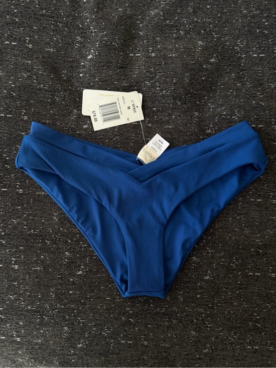 l*space Other - NWT L*Space Blue Ribbed Bikini Bottom
